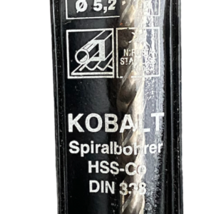 Wiertło inox FESTA Professional 5,2 mm HSS-Co spiralne, kobalt