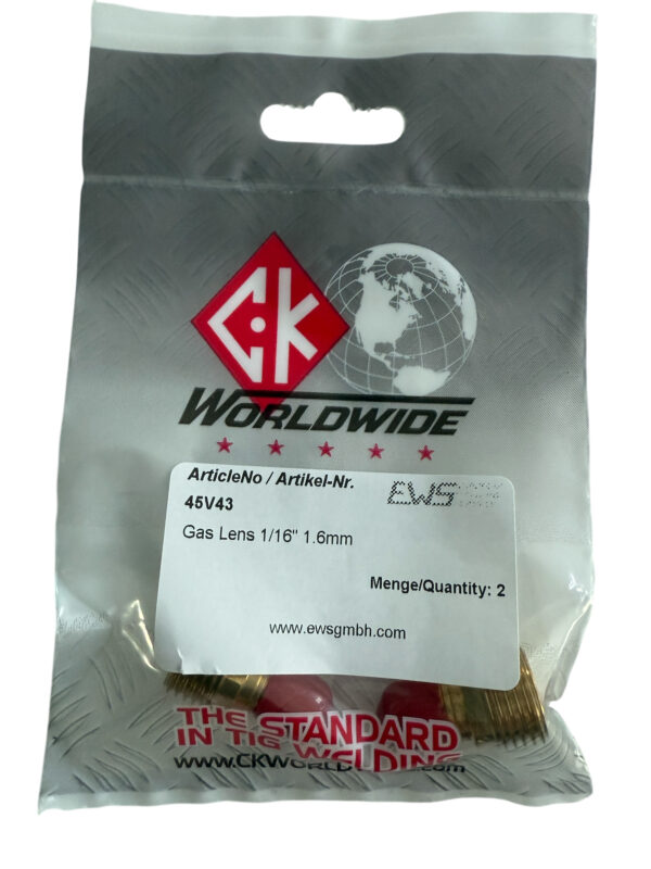 Soczewka gazowa 1,6 CK Worldwide SR20 45V43